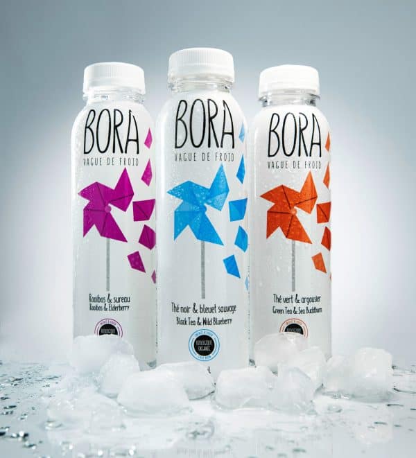 Infusion BORA organic cold brew tea flavours filled with antioxidants